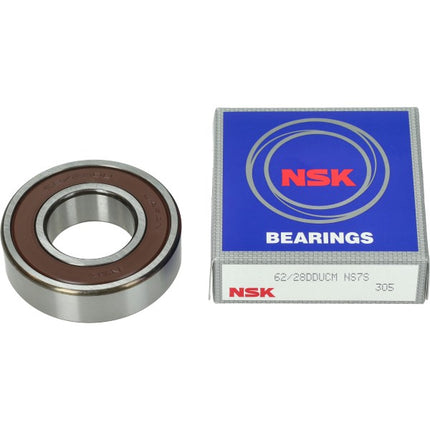 bearing nsk 62/28 ddu 2rs1 28x58x16