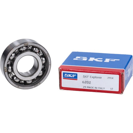 roulement skf vilebrequin 6202 15x35x11 bravo, mobylette vespa, ciao, si