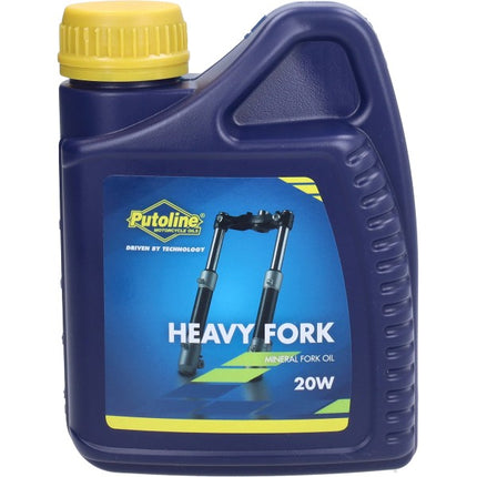 voorvorkolie putoline SAE-20W heavy 500mL fles 74049
