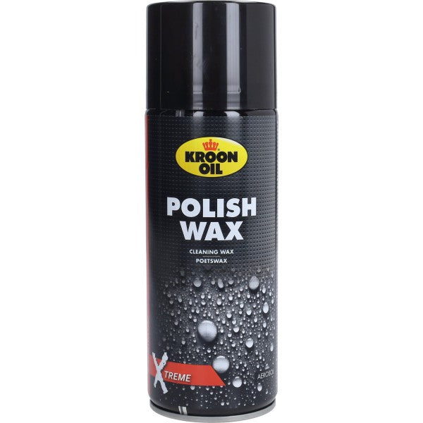 poetsmiddel kroon polish wax voor matte lak/windscherm 400mL spuitbus 22010