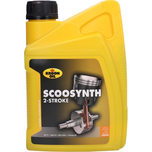 2-takt olie kroon half synth 1L fles scooter 02224