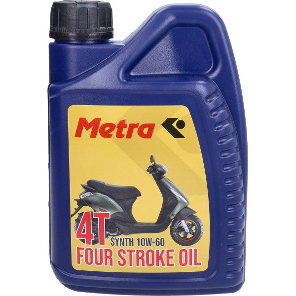 motorolie metrakit 10w60 4t (o.a. Piaggio i-get) 1L fles