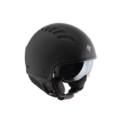 helmet tucano jet el fresh (air) with sun visor M 57/58 black matt=final sale