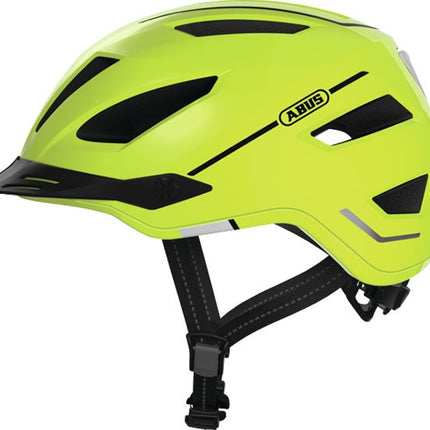 Casque Abus Pedelec/Cyclomoteur 2.0 LED Homologué NTA-8776 Urban S-M 52/57 Jaune fluo