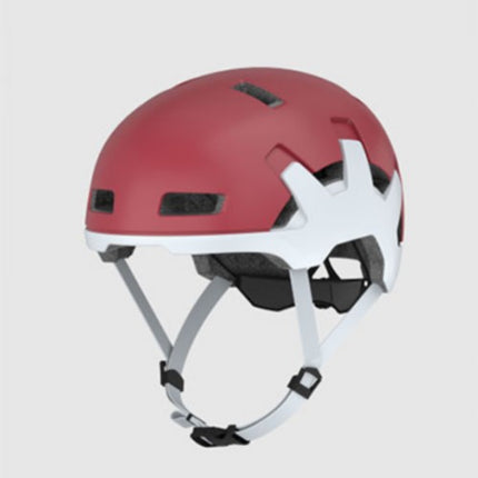 Casque GelMotion focus NTA-8776 L-XL 59/62 rouge/gris fatbike pour vélo électrique/cyclomoteur