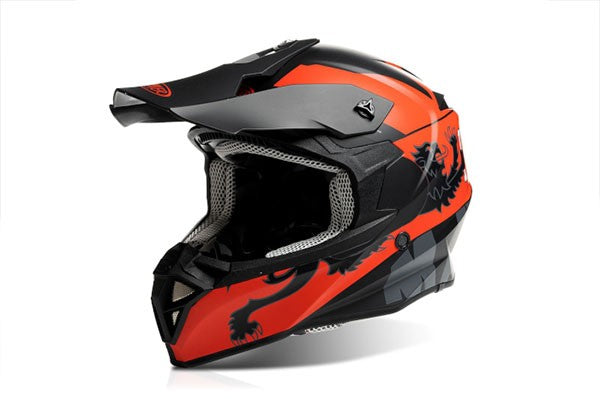 helm malossi cross/enduro HM2 Premier XL 61 zwart mat