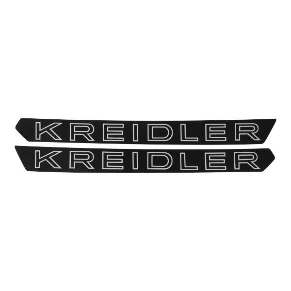 stickerset benzinetank 1973-1975 zwart/wit kreidler
