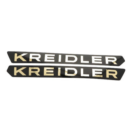 stickerset réservoir essence 1973-1975 noir/or kreidler