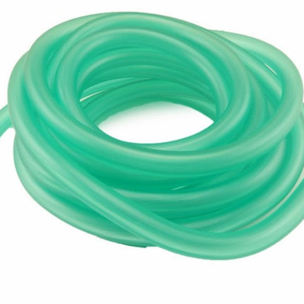 Fuel hose 5m 7x12mm green/transparent
