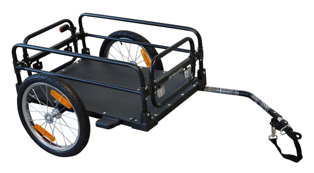Fietsaanhanger Provelo inklapbaar - zwart