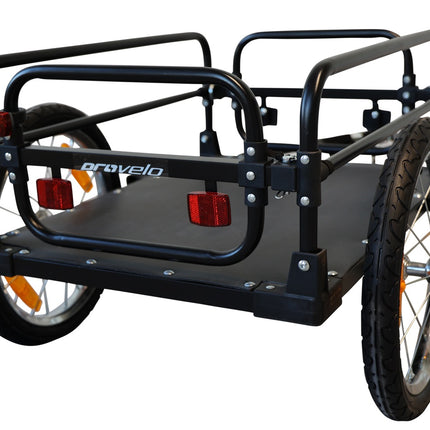 Fietsaanhanger Provelo inklapbaar - zwart - afbeelding 4