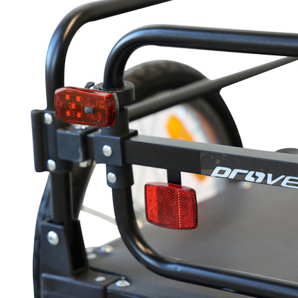 Fietsaanhanger Provelo inklapbaar - zwart - afbeelding 5