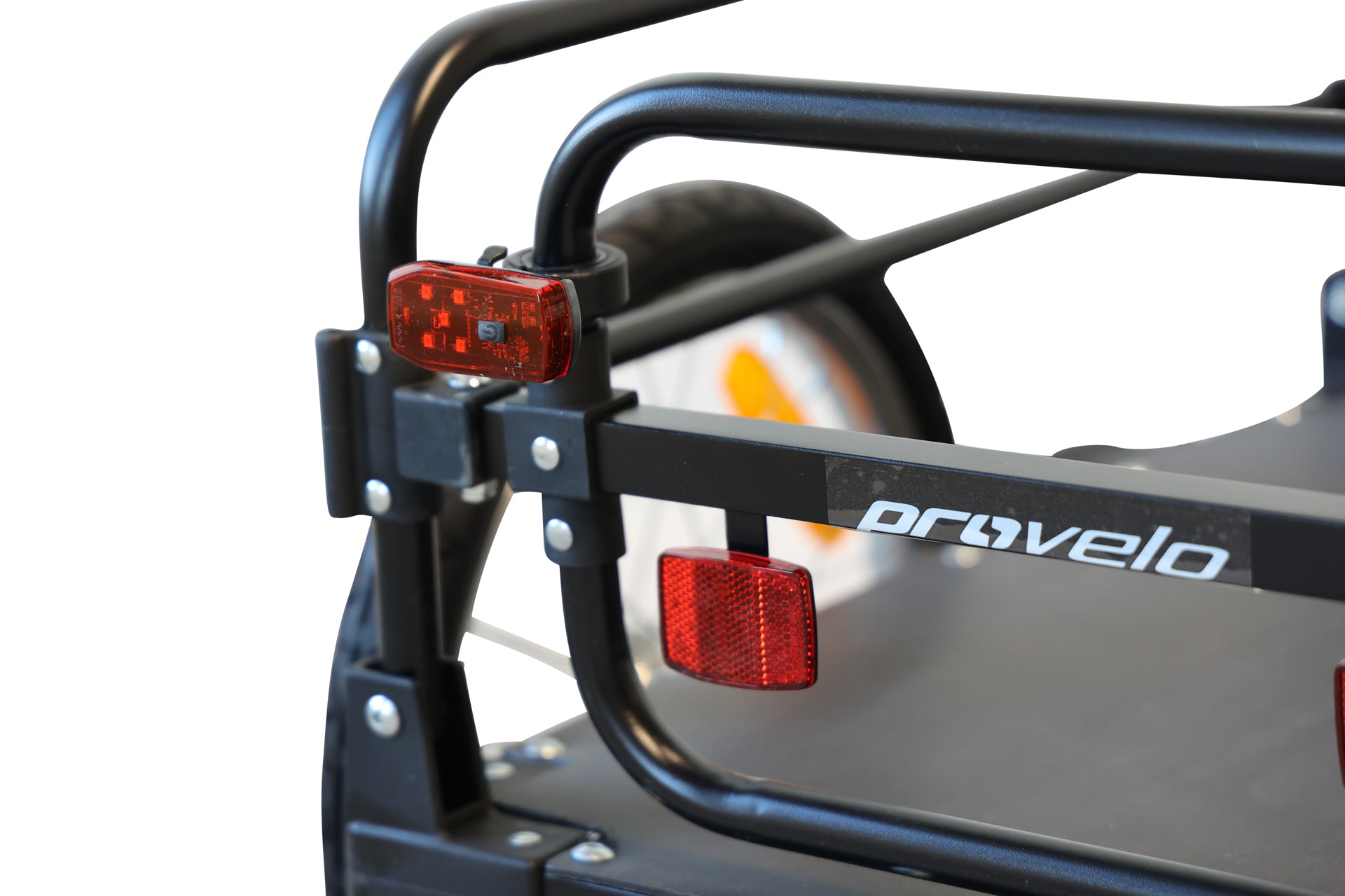 Fietsaanhanger Provelo inklapbaar - zwart
