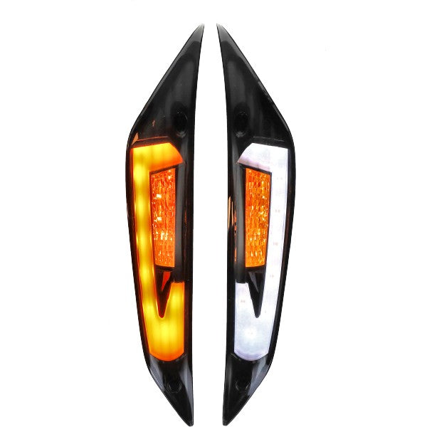 knipperlichtset Power1 led matrix Evo-3 voor titanium piaggio, zip2000