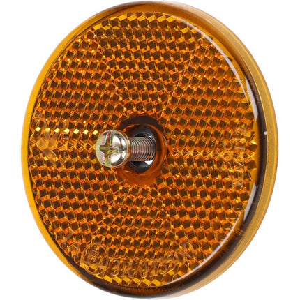 reflector round 60mm orange universal