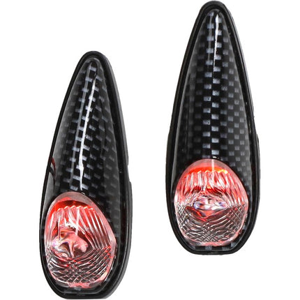 Power1 LED Swordfish Carbon Universal Turn Signal Set