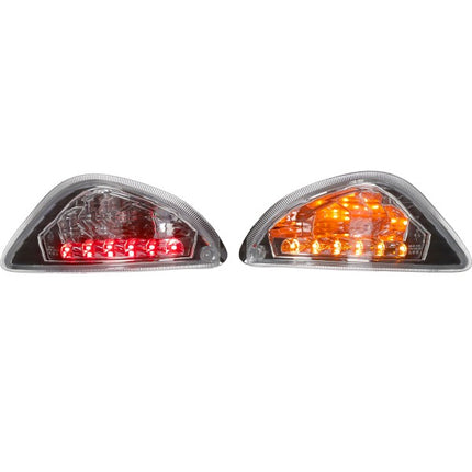 jeu de clignotants Power1 LED homologués E, feux diurnes arrière transparents lx, Vespa S