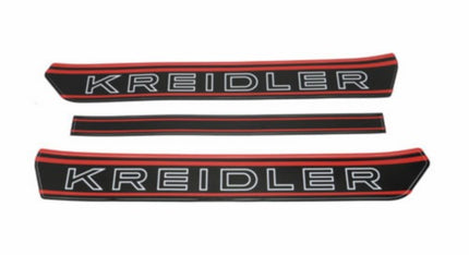 sticker kit réservoir noir/rouge Kreidler