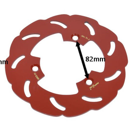 remschijf metrakit Rieju achter 80x185mm rr mkd21=op=op