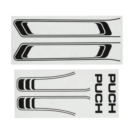 stickerset frame zwart puch maxi