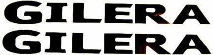 sticker word [gilera] black 2-part