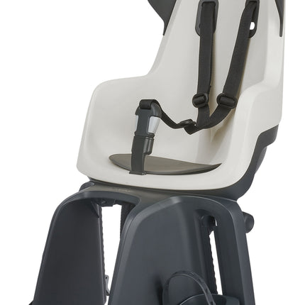 Kinderzitje achter Bobike GO Maxi AVS+ - dragermontage - vanilla cupcake
