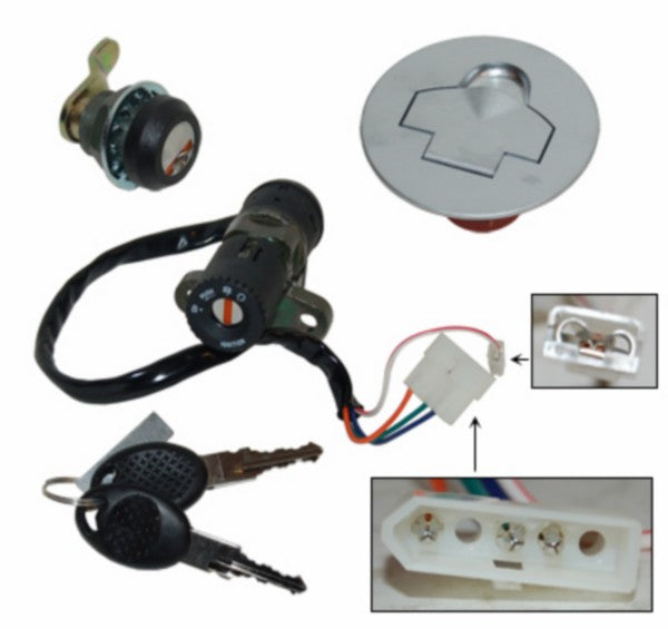 antivol DMP + bouchon de réservoir RS2, RS2 Matrix=épuisé=épuisé
