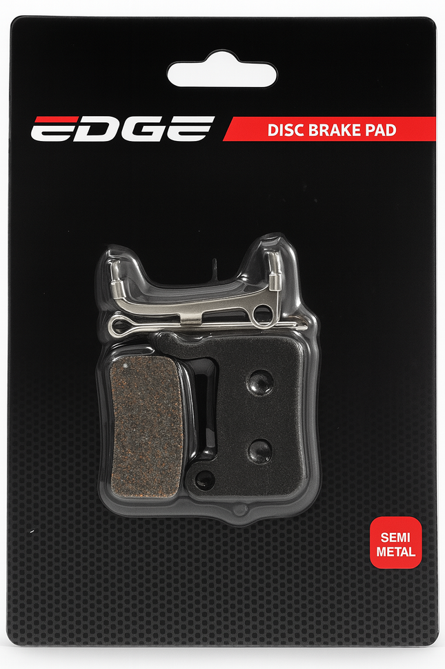 Organische schijfremblokset Edge model Shimano BR-M535  (1 paar) - afbeelding 2