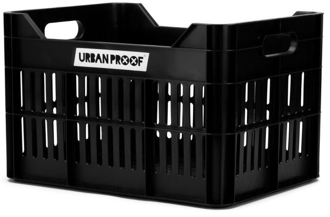 Gerecyclede Fietskrat Urban Proof Click 30 Liter - zwart