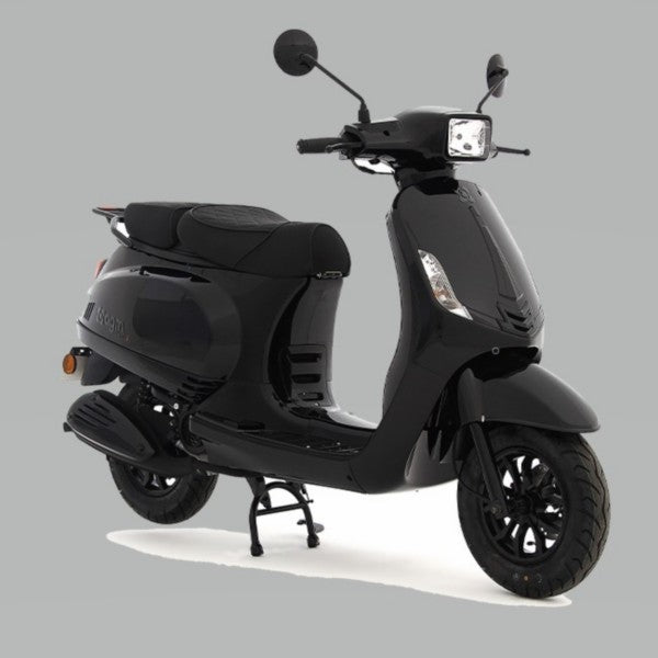 plaatwerkset nieuw type (ronde+vierkante koplamp) zwart glans 21-delig china lx/napoli, agm VX50, agm VX50s