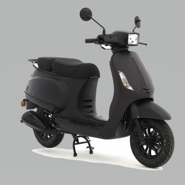 plaatwerkset nieuw type (ronde+vierkante koplamp) zwart mat 21-delig china lx/napoli, agm VX50s, vx50