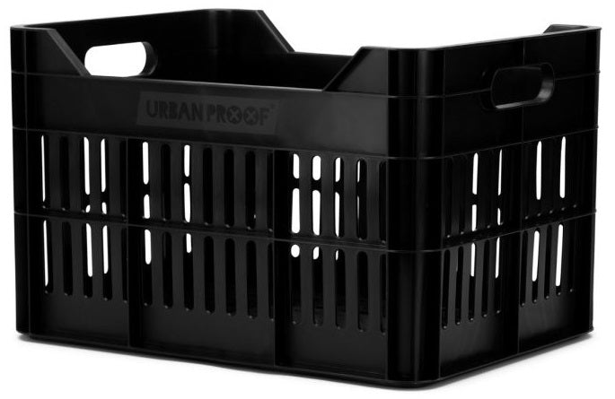 Gerecyclede Fietskrat Urban Proof Click 30 Liter - zwart