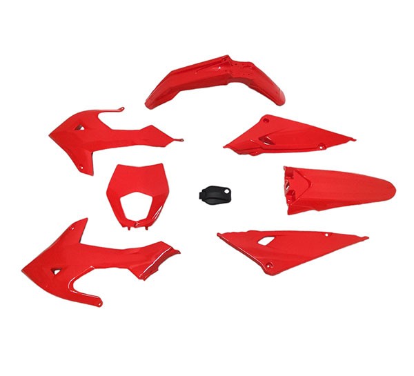 plaatwerkset Rieju 2022 > mrt pro 50 / mrt 50 sm rood 8-delig rieju=op=op