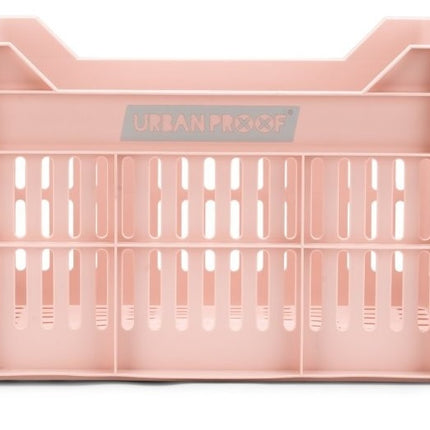 Gerecyclede Fietskrat Urban Proof Click 30 Liter - Pastelroze - afbeelding 3