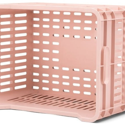 Gerecyclede Fietskrat Urban Proof Click 30 Liter - Pastelroze - afbeelding 2