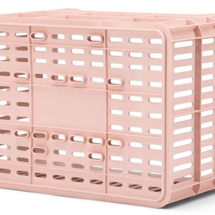 Gerecyclede Fietskrat Urban Proof Click 30 Liter - Pastelroze - afbeelding 5