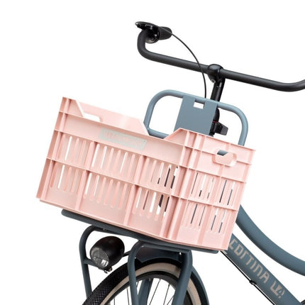 Gerecyclede Fietskrat Urban Proof Click 30 Liter - Pastelroze - afbeelding 9