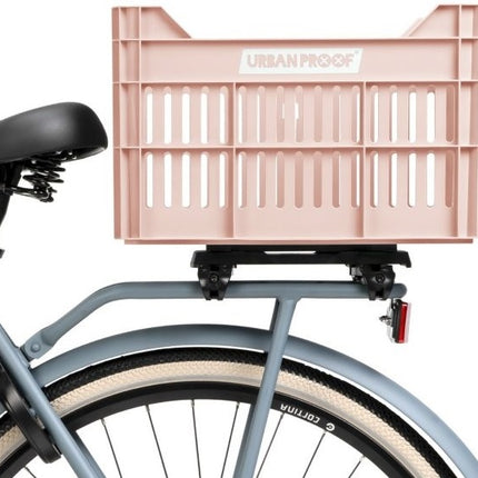 Gerecyclede Fietskrat Urban Proof Click 30 Liter - Pastelroze - afbeelding 8