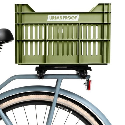 Gerecyclede fietskrat Urban Proof Click 30 liter - olijf groen - afbeelding 8
