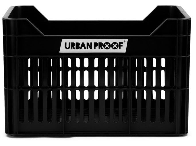 Gerecyclede fietskrat Urban Proof Junior 15 liter - zwart