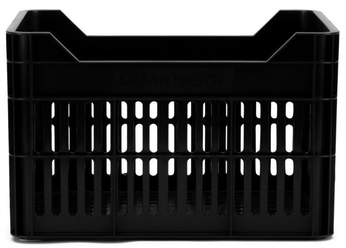 Gerecyclede fietskrat Urban Proof Junior 15 liter - zwart