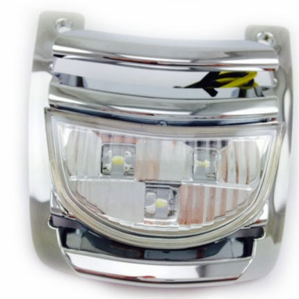 grille + LED light center front chrome Vespa S=sold out