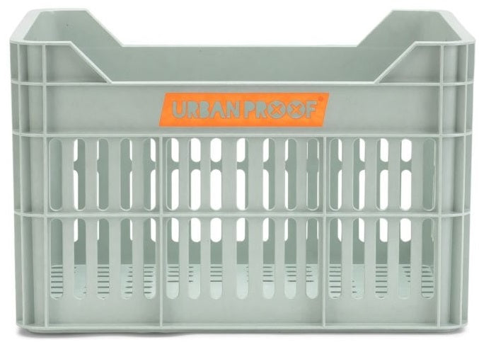 Gerecyclede Fietskrat Urban Proof Junior 15 Liter - Mistig Mintgroen