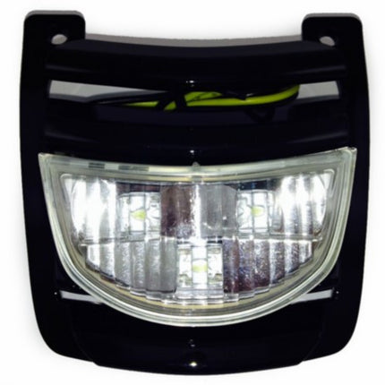 grille + LED headlamp surround black gloss Vespa S