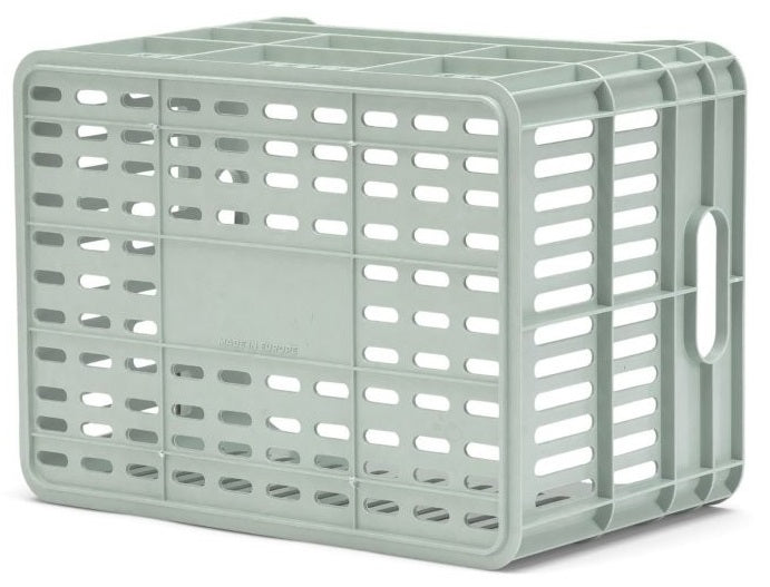 Gerecyclede Fietskrat Urban Proof Junior 15 Liter - Mistig Mintgroen