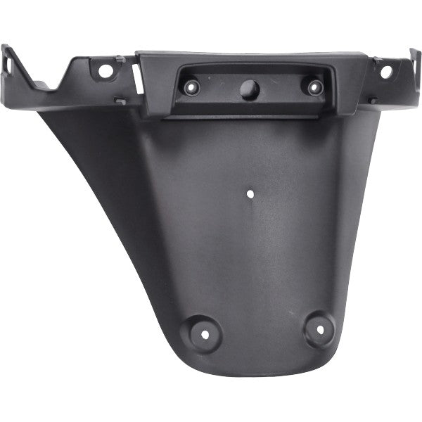 achterspatbord ongespoten zwart lx, vespa, vespa S