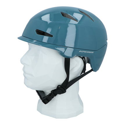 Fietshelm Kross City Capitalo L (58-61cm) - blauw