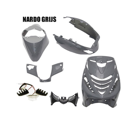 Sheet metal kit Power1 model SP + LED lamp Nardo Grey Gloss 6-piece zip2000