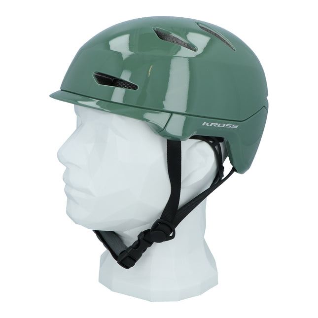Fietshelm Kross City Capitalo M (54-58 cm) - groen