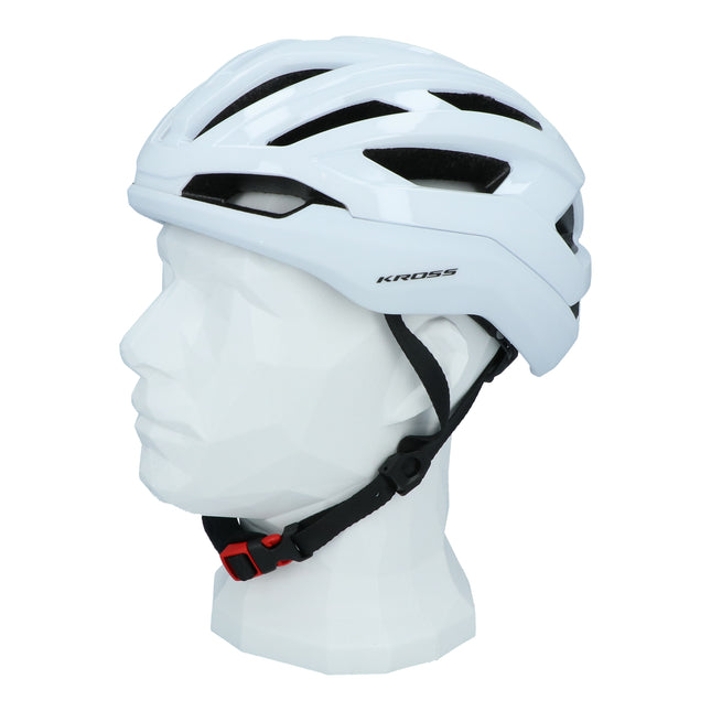 Fietshelm Kross Road Pro L (58-62 cm) - wit